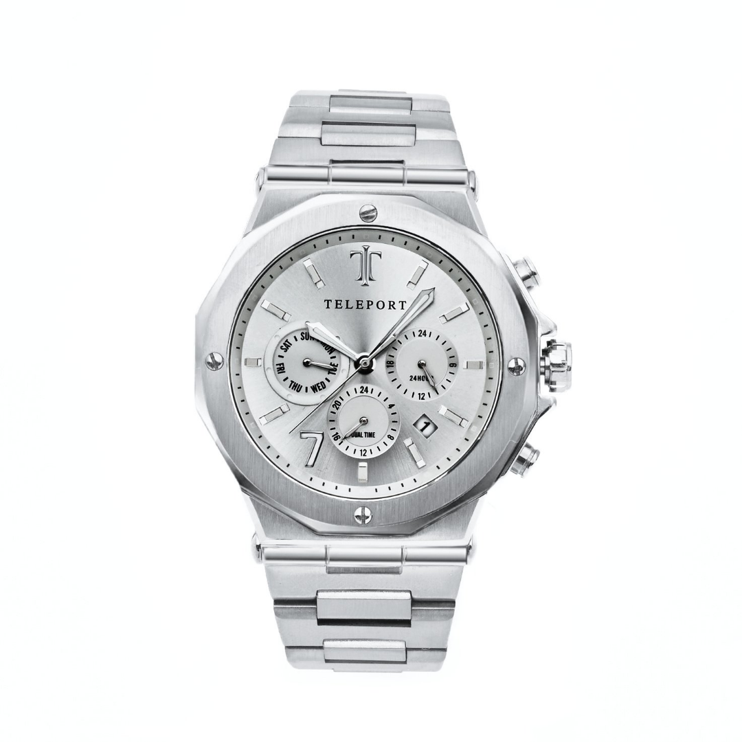 Silver clearance metal watches