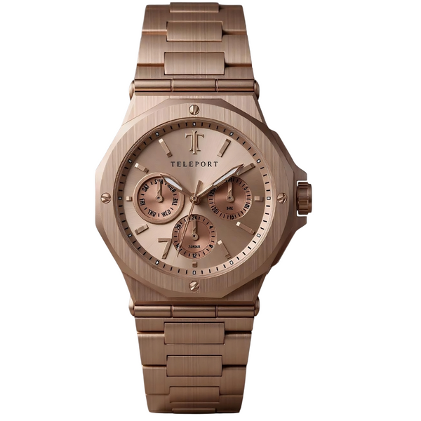 ローズゴールド プロジェクター本体 Womens_Metal_Rose_Gold_Telepor