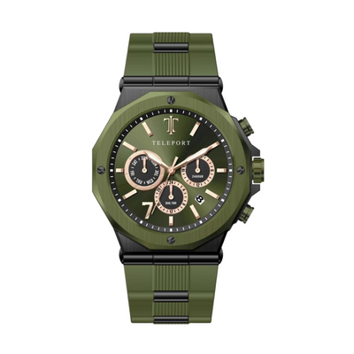 Army Green Teleport Watch